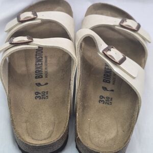 Birkenstock Women's White Sandals 39